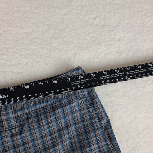 The North Face Shorts Mens 40 Blue Dark Gray 10" Inseam Casual Performance Tech - Picture 3 of 14